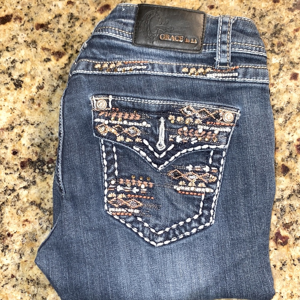 Used, grace jeans. Size 29 boot cut